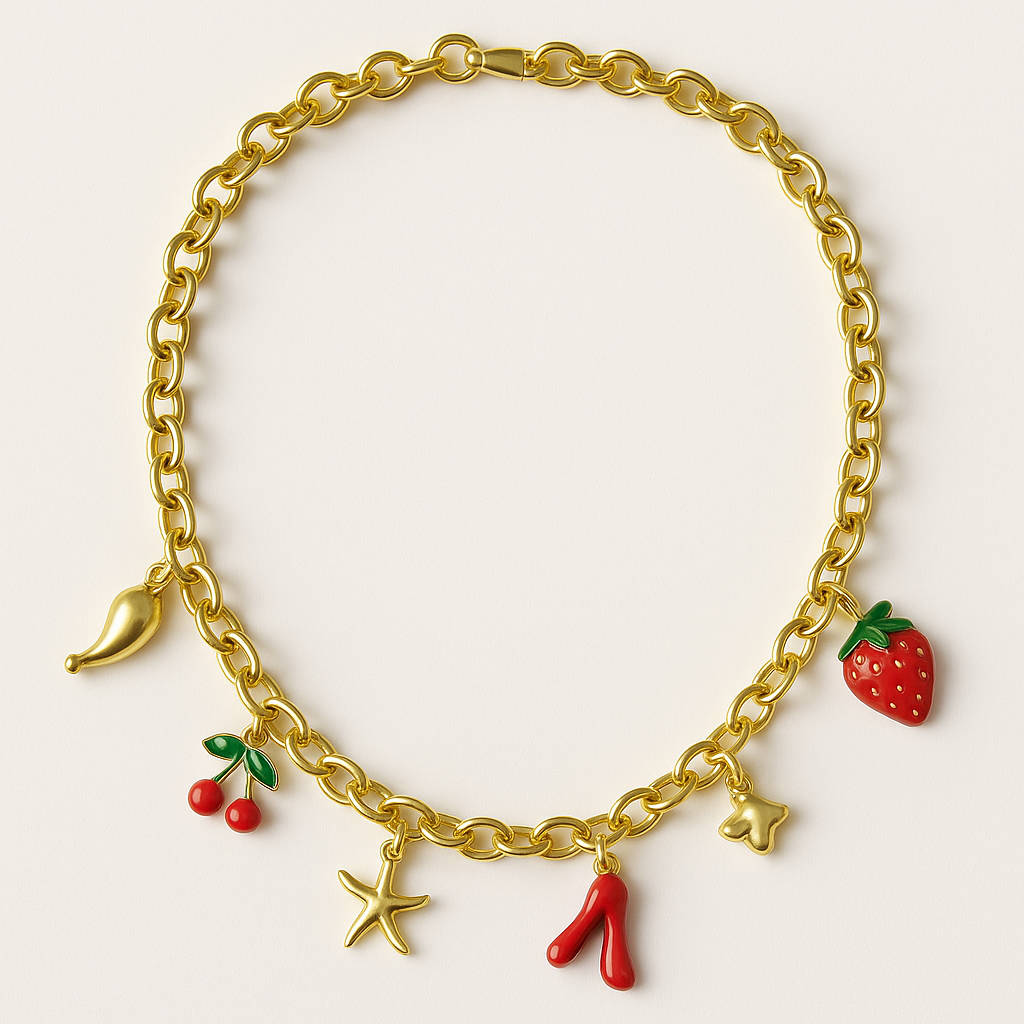 ZOE NECKLACE • GOLDEN
