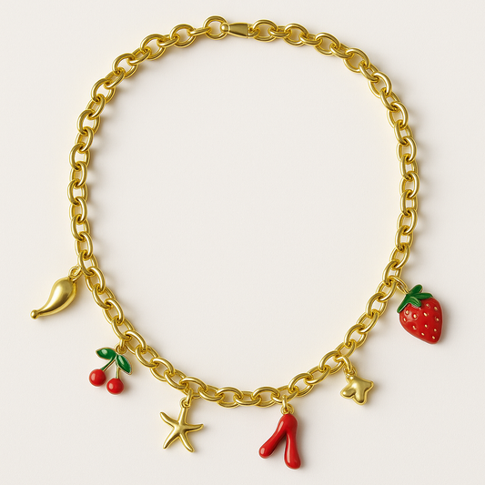 ZOE NECKLACE • GOLDEN