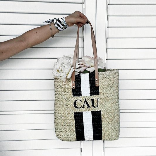 MONOGRAM SQUARE BASKET | Cesto retangular personalizado com Monograma
