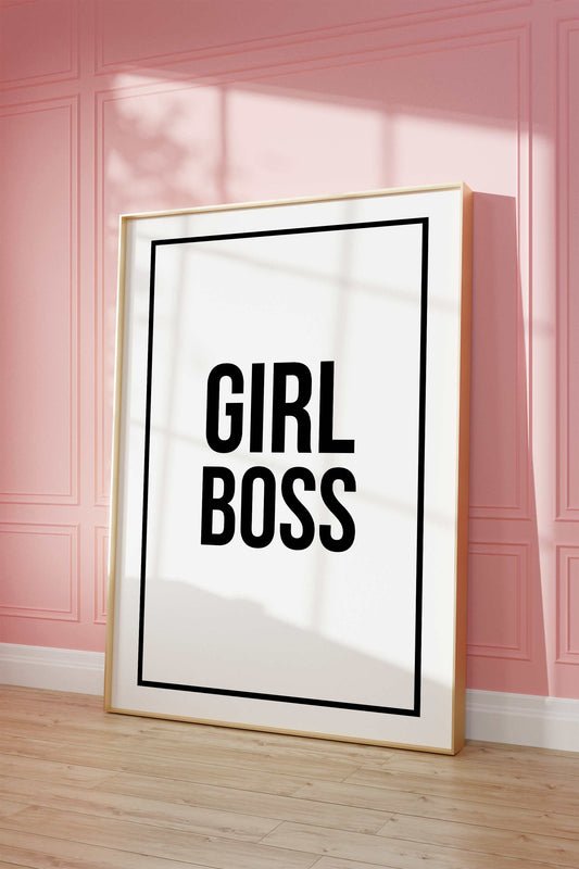 * GIRL BOSS * Poster