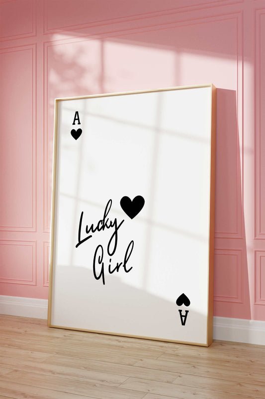 * LUCKY GIRL * Poster