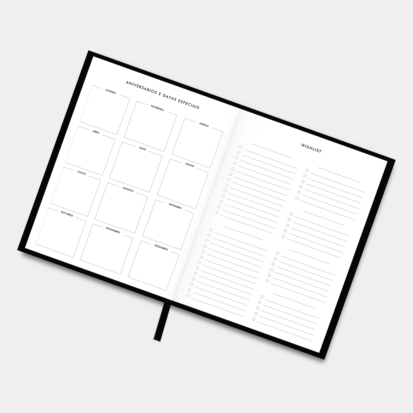 The LIFE PLANNER™ UNDATED • BLACK