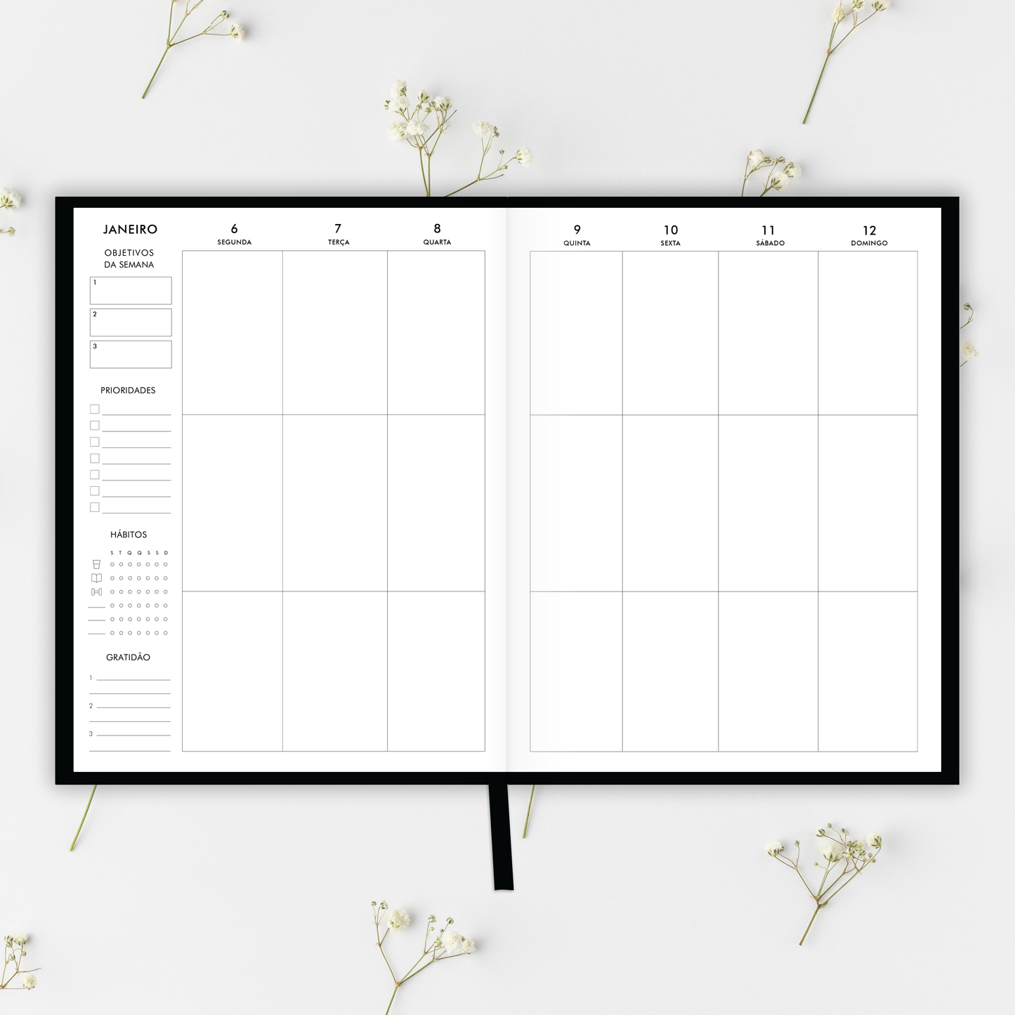 The LIFE PLANNER™ 2026 • BLACK