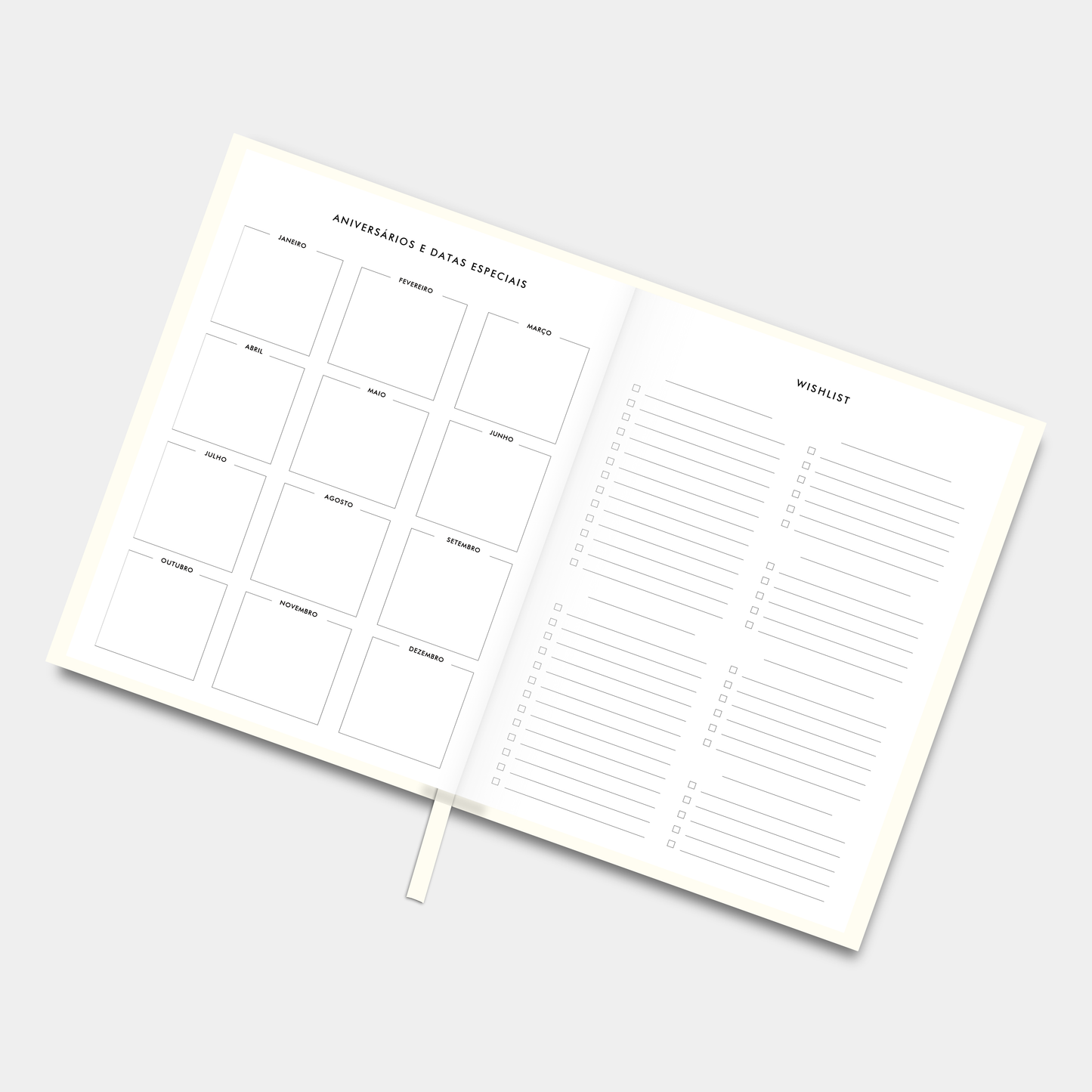 The LIFE PLANNER™ UNDATED • CREAM