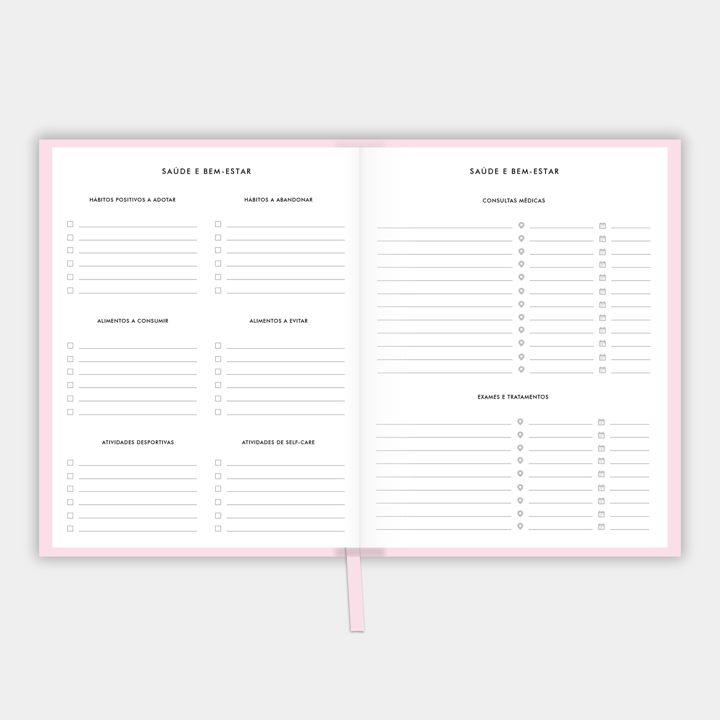 The LIFE PLANNER™ UNDATED • BLUSH PINK