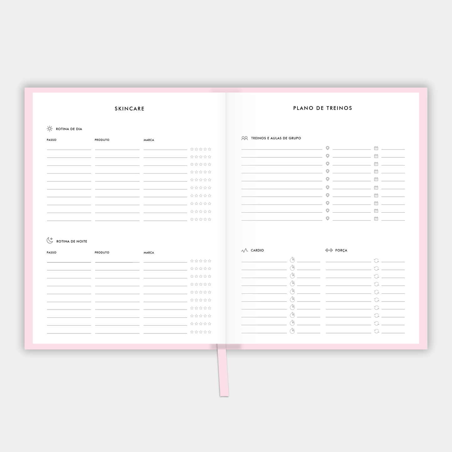 The LIFE PLANNER™ UNDATED • BLUSH PINK