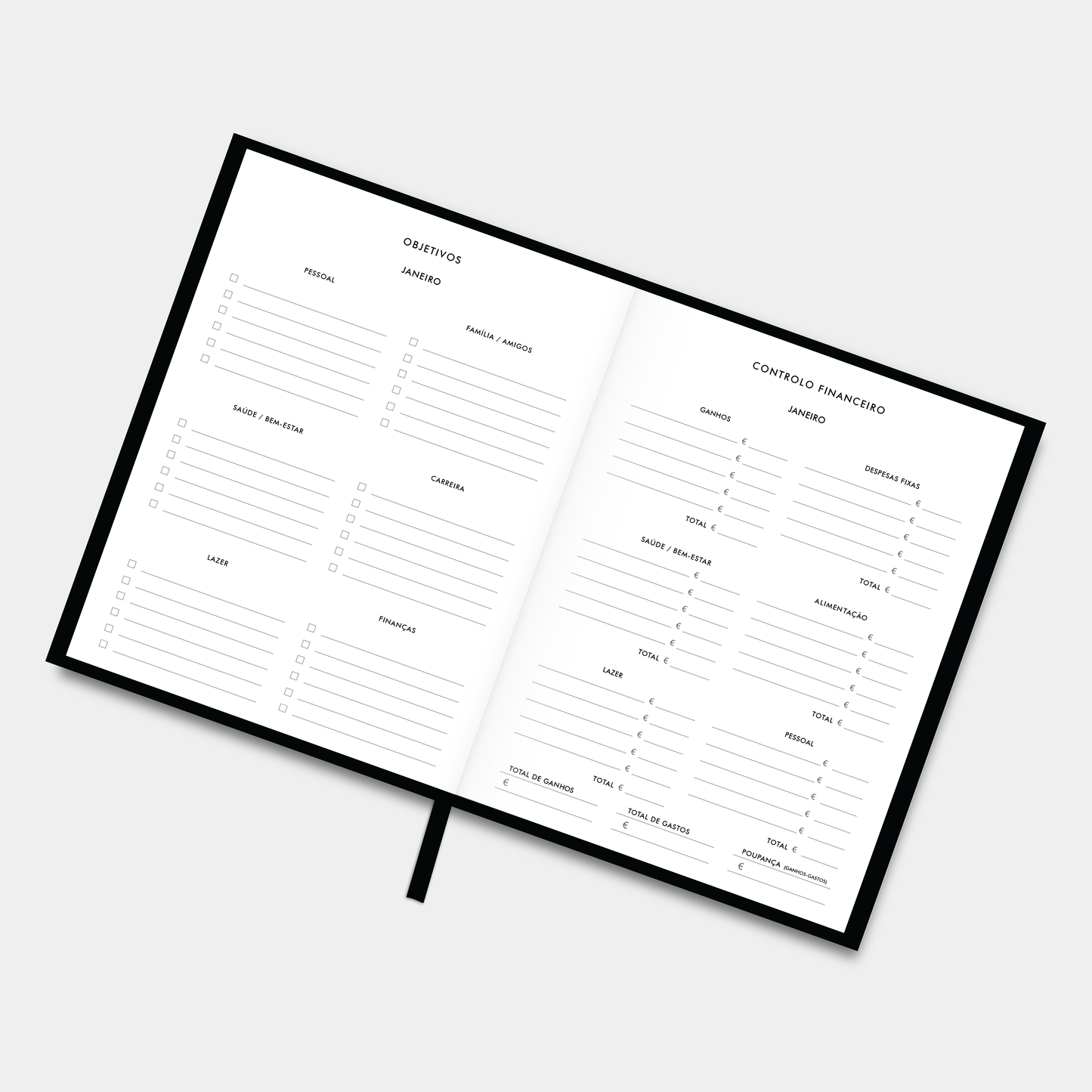 The LIFE PLANNER™ 2026 • BLACK