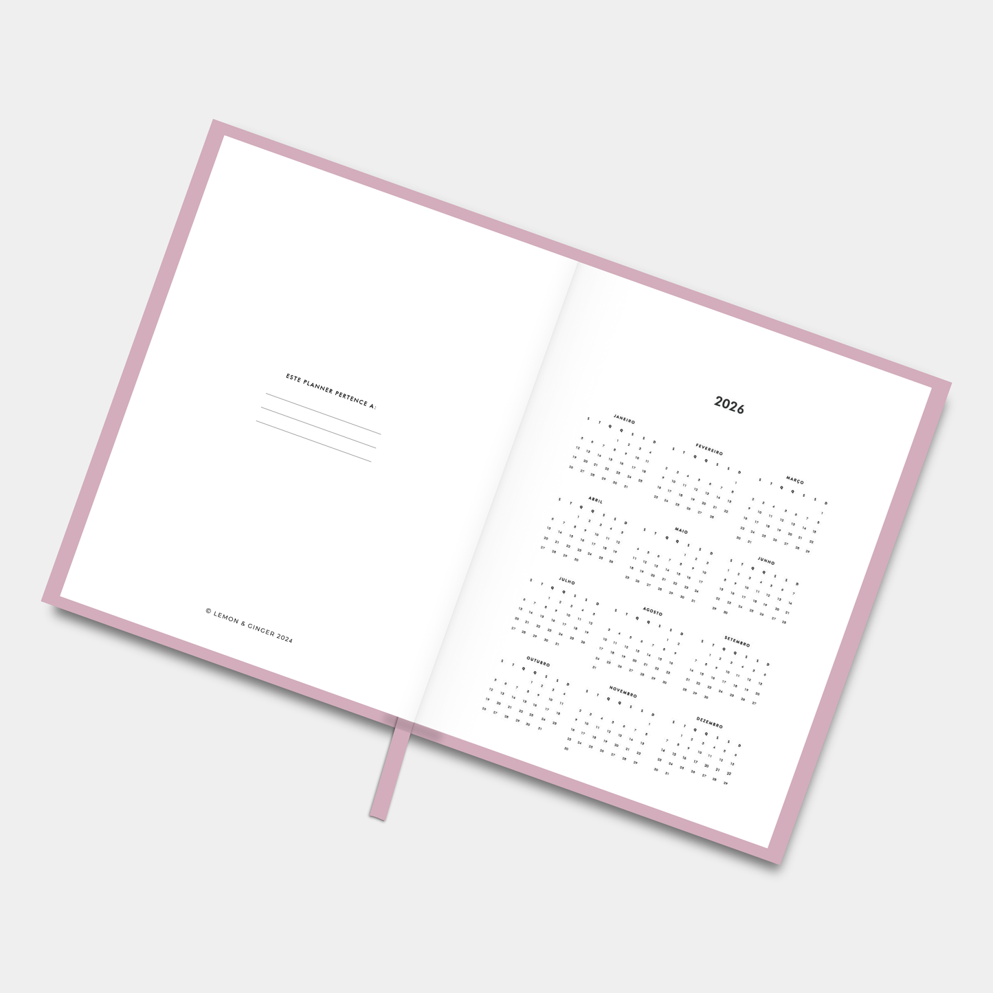 The LIFE PLANNER™ 2026 • PINK