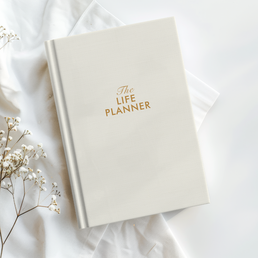 The LIFE PLANNER™ UNDATED • CREAM